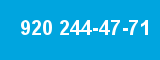 920 244-47-71 920 244-47-71